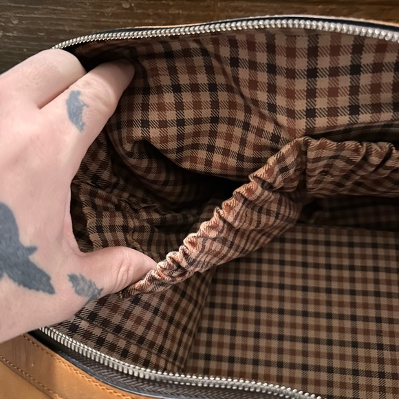 Korchmar Full Grain Leather Weekender Bag â Made in USA - Picture 8 of 11